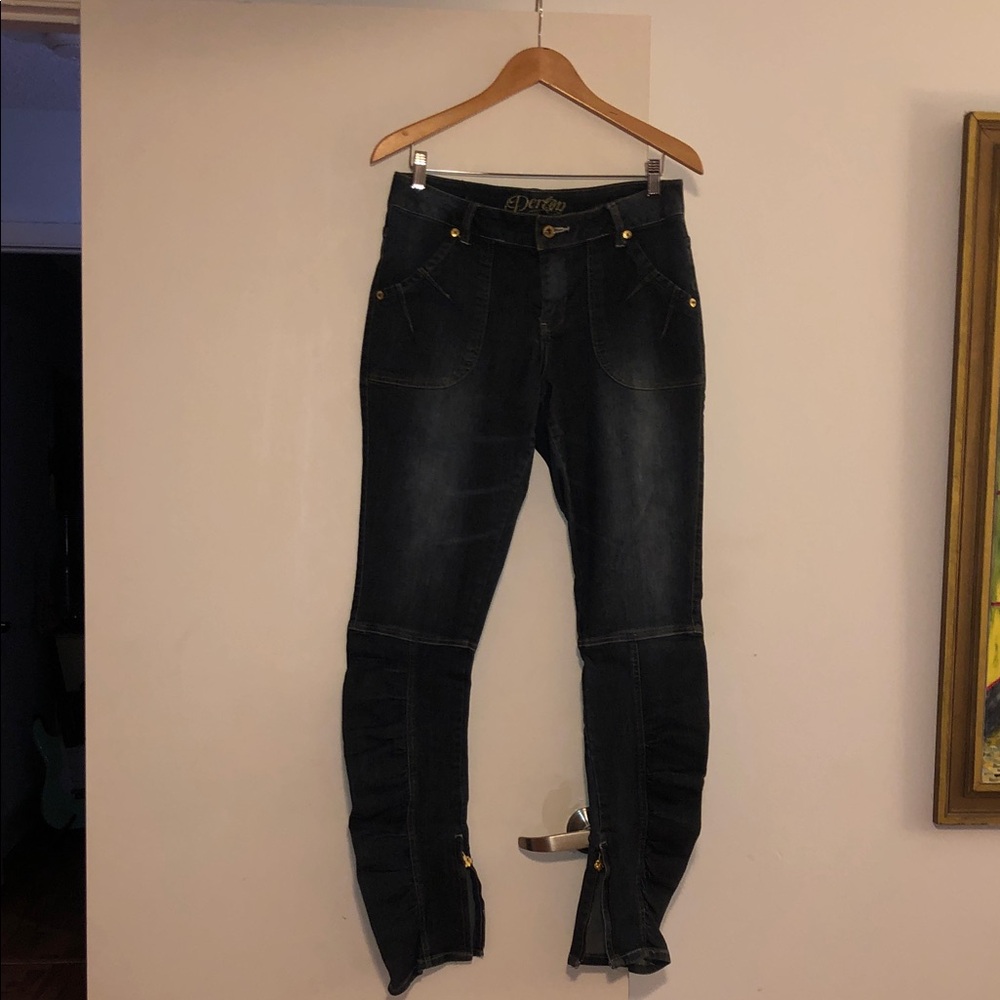 Vintage Dereon Dark Blue Women's Jeans